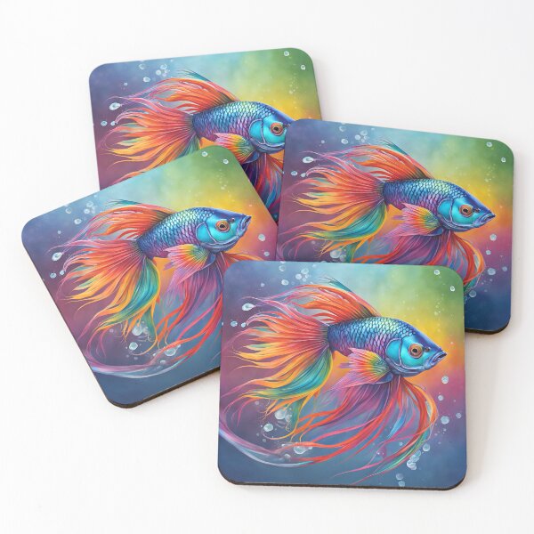 Item preview, Beautiful Thai fighting fish designed and sold by Lunattern.