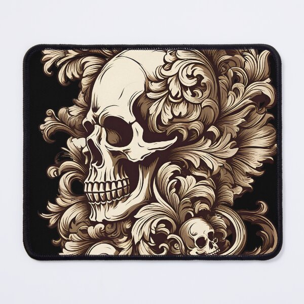 Item preview, baroque skull designed and sold by aliraweb.