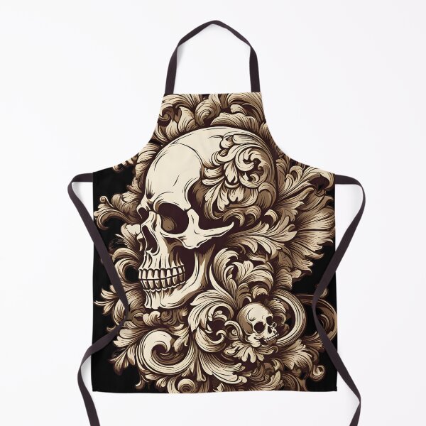 Item preview, baroque skull designed and sold by aliraweb.