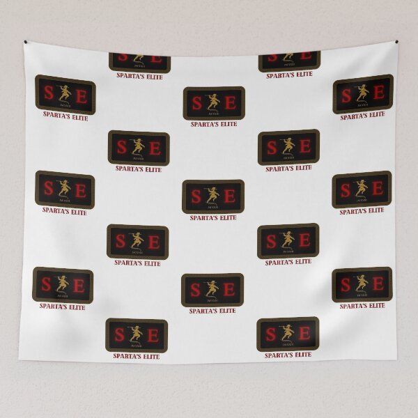 Item preview, Sparta's Elite Rectangle Logo designed and sold by Limitless Design Studio.