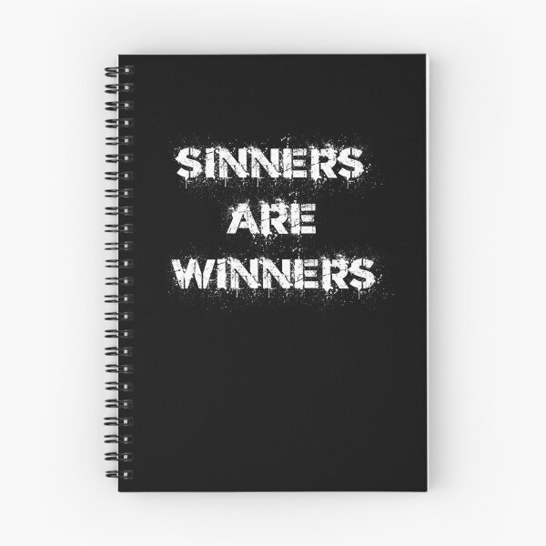 Item preview, Sinners are Winners designed and sold by TeeTimeGuys.