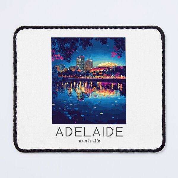 Item preview, A Vintage Travel Illustration of Adelaide - Australia  designed and sold by GoodOldVintage.