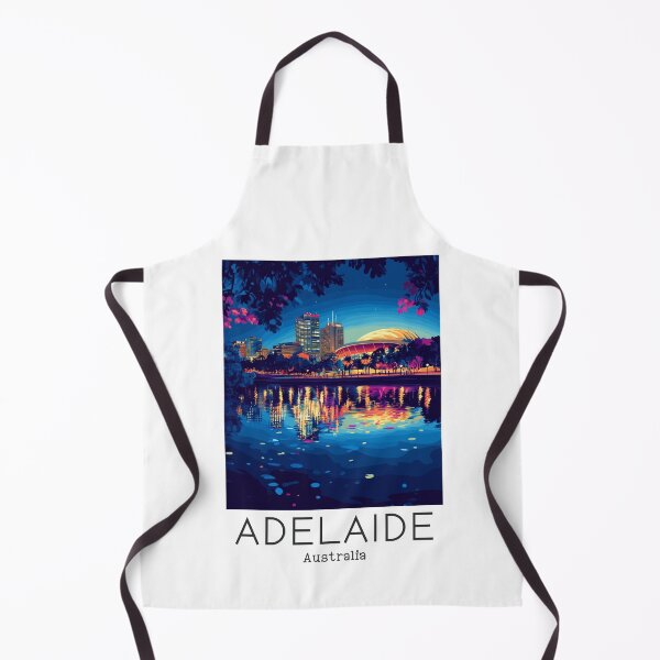 Item preview, A Vintage Travel Illustration of Adelaide - Australia  designed and sold by GoodOldVintage.