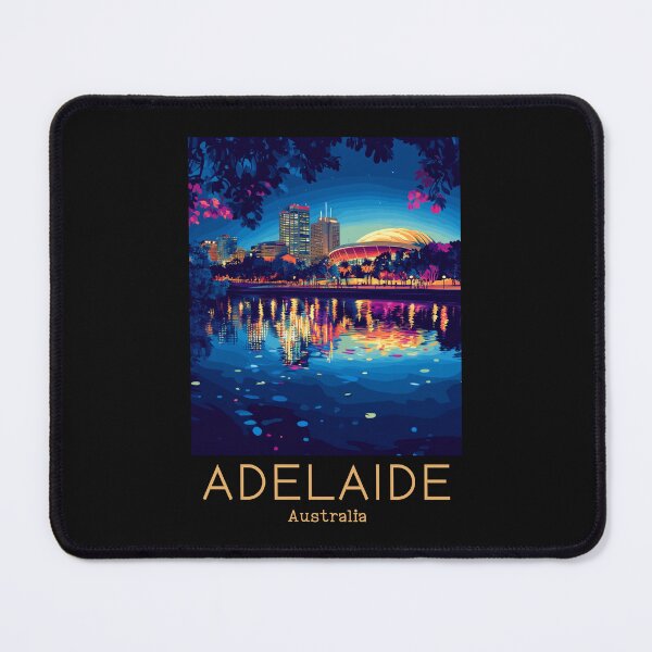 Item preview, A Vintage Travel Illustration of Adelaide - Australia  designed and sold by GoodOldVintage.