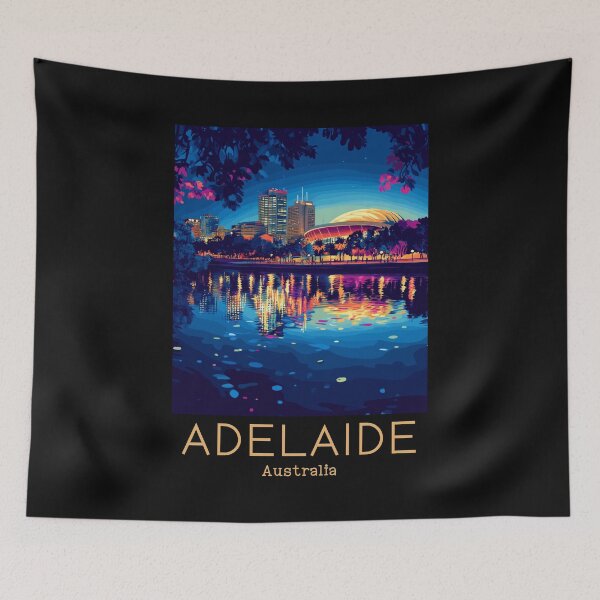 Item preview, A Vintage Travel Illustration of Adelaide - Australia  designed and sold by GoodOldVintage.
