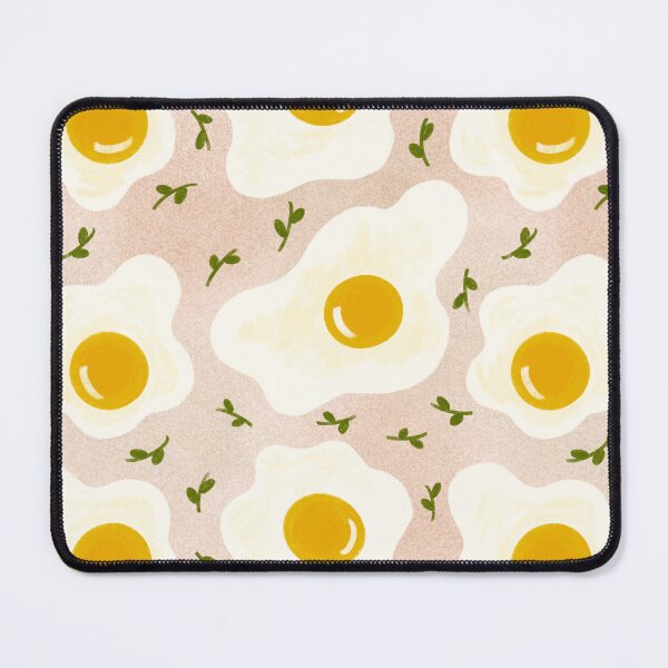 Item preview, Eggs seamless repeat pattern, fabric pattern, food pattern designed and sold by Katarzyna Dembek.