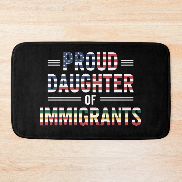 Item preview, Proud Daughter Of Immigrants Pro Immigration - This gift is perfect for proud daughters of immigrants, activists, and allies who want to honor their heritage and support diversity. designed and sold by ZyziowskyArt.