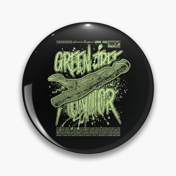 Item preview, Green Tree Monitor Modern Reptile Keeper Streetwear designed and sold by JRRTs.