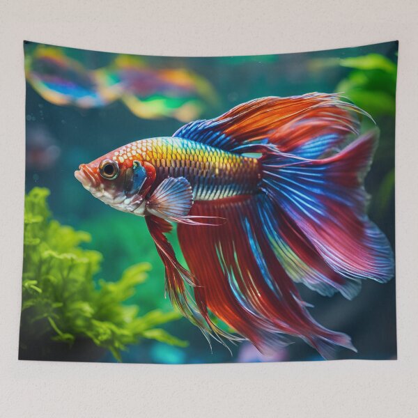 Item preview, The most beautiful Thai fighting fish pictures designed and sold by Lunattern.