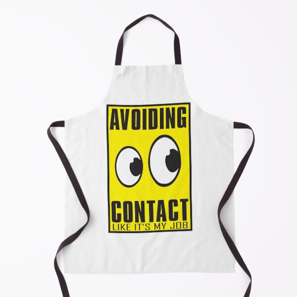 Item preview, Funny Introvert Tees "AVOIDING EYE CONTACT" designed and sold by EBBSW.