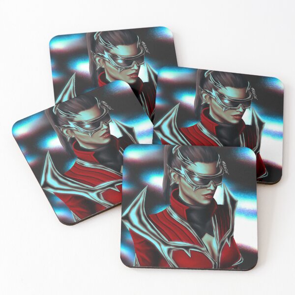 Item preview, Red Cyberpunk Warrior designed and sold by BEblackeye.