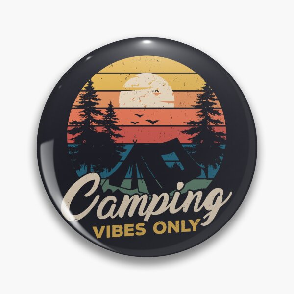 Item preview, Camping Vibes Only  designed and sold by WanderlustCoCo.