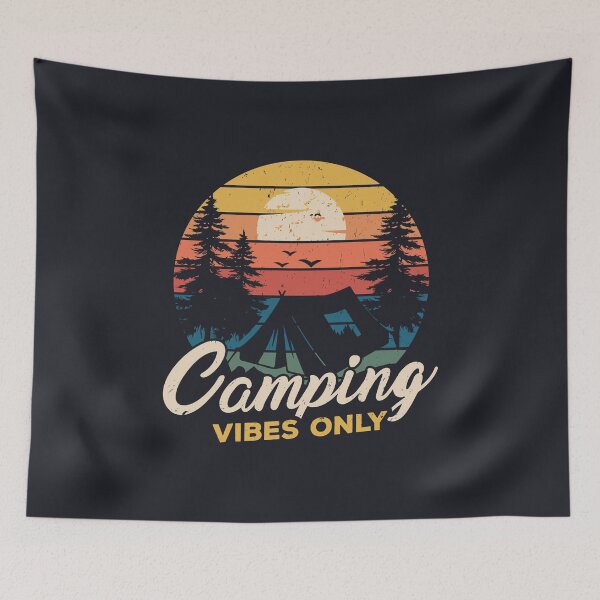 Item preview, Camping Vibes Only  designed and sold by WanderlustCoCo.