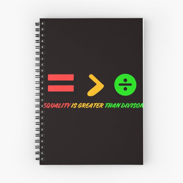 Item preview, Equality is greater than division designed and sold by StickPlaza.