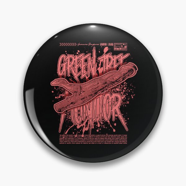 Item preview, Green Tree Monitor Modern Reptile Keeper Streetwear designed and sold by JRRTs.