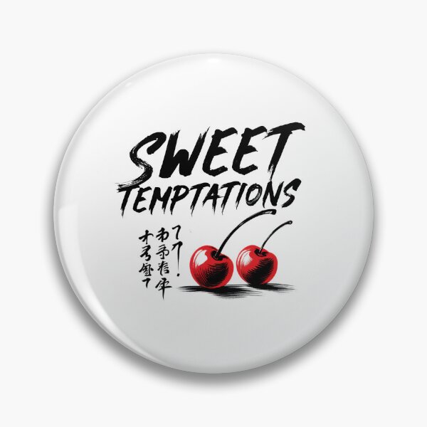 Item preview, Sweet Temptations Cherries Valentine's Delight designed and sold by Retr0Tshirts.