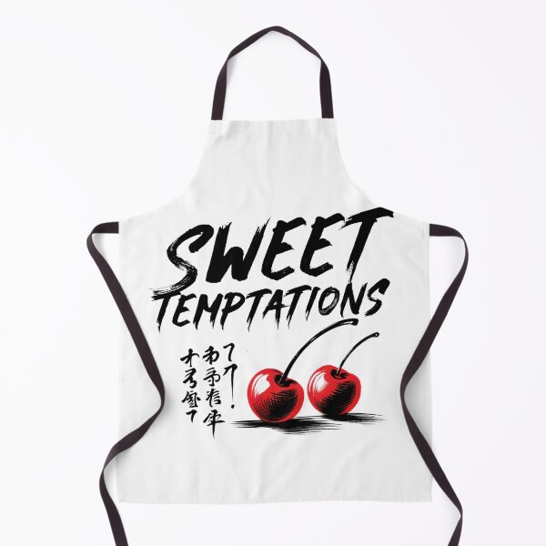 Item preview, Sweet Temptations Cherries Valentine's Delight designed and sold by Retr0Tshirts.