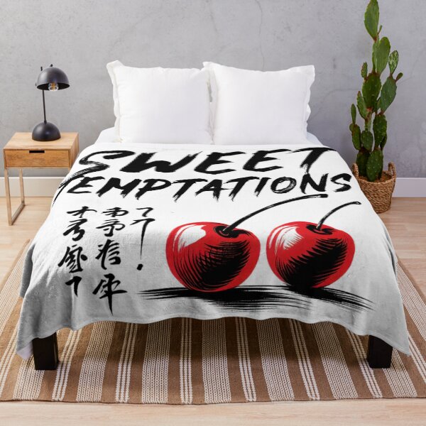 Item preview, Sweet Temptations Cherries Valentine's Delight designed and sold by Retr0Tshirts.