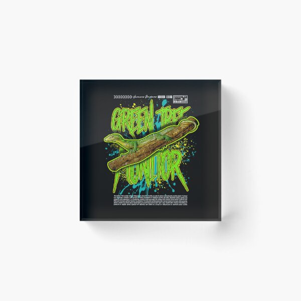 Item preview, Green Tree Monitor Modern Reptile Keeper Streetwear designed and sold by JRRTs.