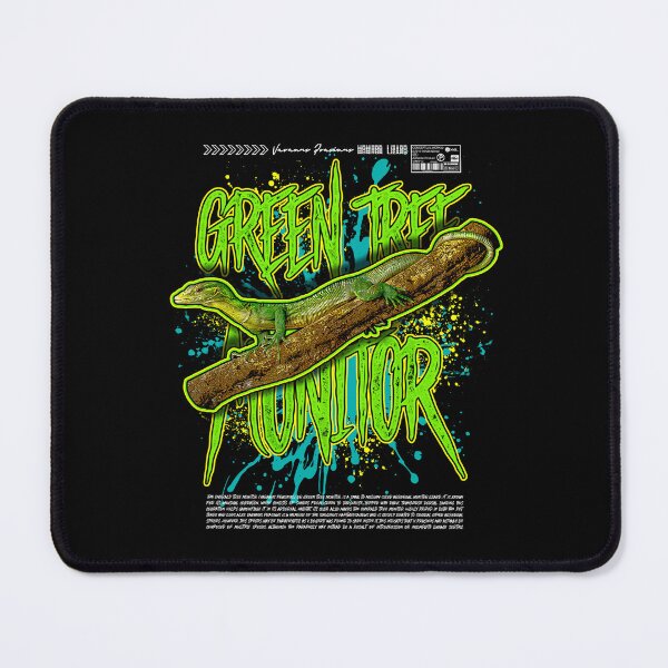 Item preview, Green Tree Monitor Modern Reptile Keeper Streetwear designed and sold by JRRTs.