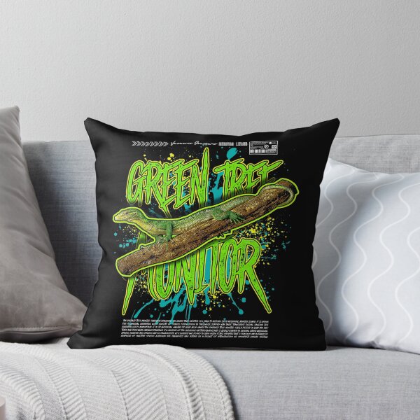 Item preview, Green Tree Monitor Modern Reptile Keeper Streetwear designed and sold by JRRTs.