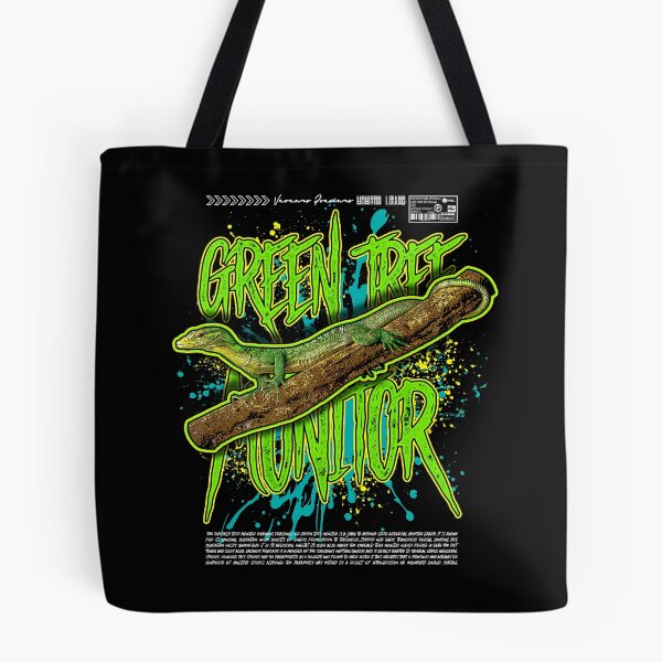 Item preview, Green Tree Monitor Modern Reptile Keeper Streetwear designed and sold by JRRTs.