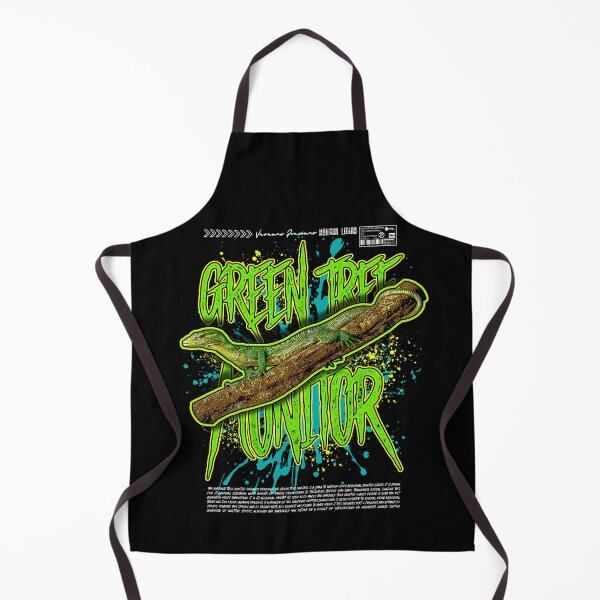 Item preview, Green Tree Monitor Modern Reptile Keeper Streetwear designed and sold by JRRTs.