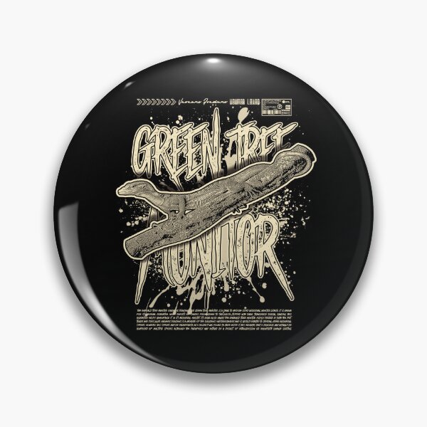 Item preview, Green Tree Monitor Modern Reptile Keeper Streetwear designed and sold by JRRTs.