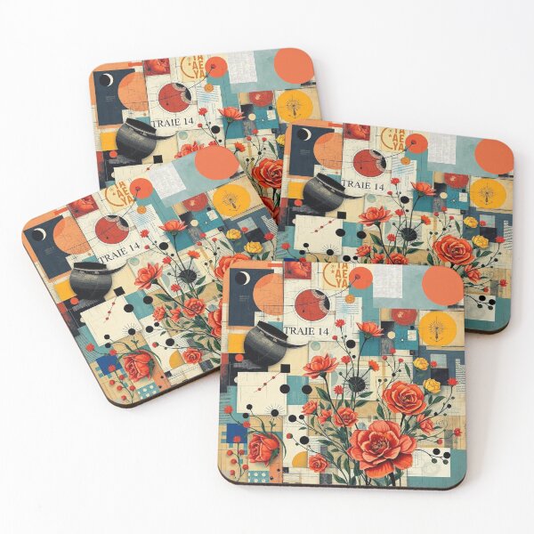 Item preview,  Kandinsky Inspired Bohemian Flowers designed and sold by Sizani.