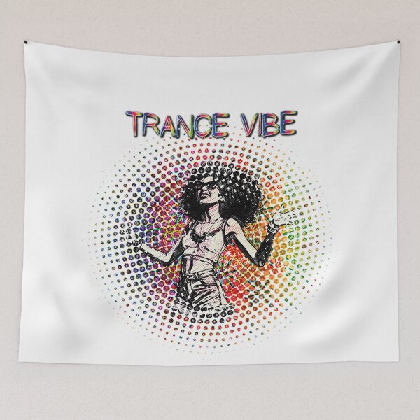 Item preview, Rave Girl Trance Vibe designed and sold by Hen-C-Art.