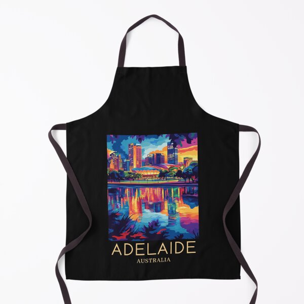 Item preview, A Pop Art Travel Print of Adelaide - Australia  designed and sold by StudioRedKoala.