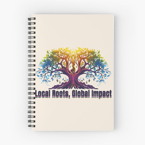 Item preview, Local roots, Global impact designed and sold by Milena R..