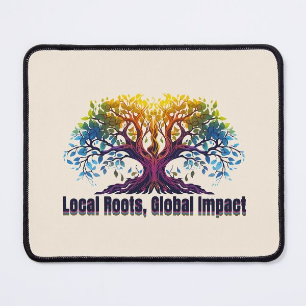 Item preview, Local roots, Global impact designed and sold by Milena R..