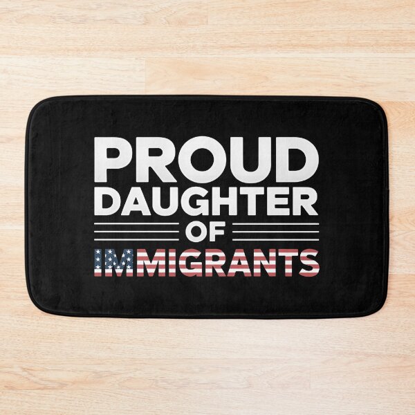 Item preview, Proud Daughter Of Immigrants Pro Immigration - This gift is perfect for proud daughters of immigrants, activists, and allies who want to honor their heritage and support diversity. designed and sold by ZyziowskyArt.