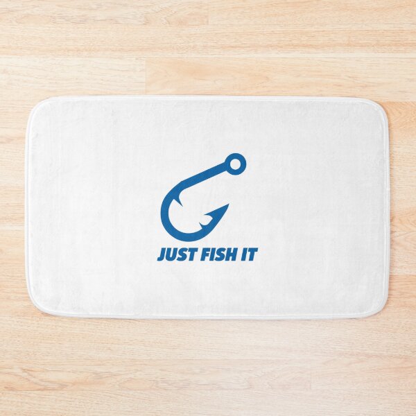 Item preview, Minimalist Black Fishhook Design - Just Fish It designed and sold by Colorful-Garden.