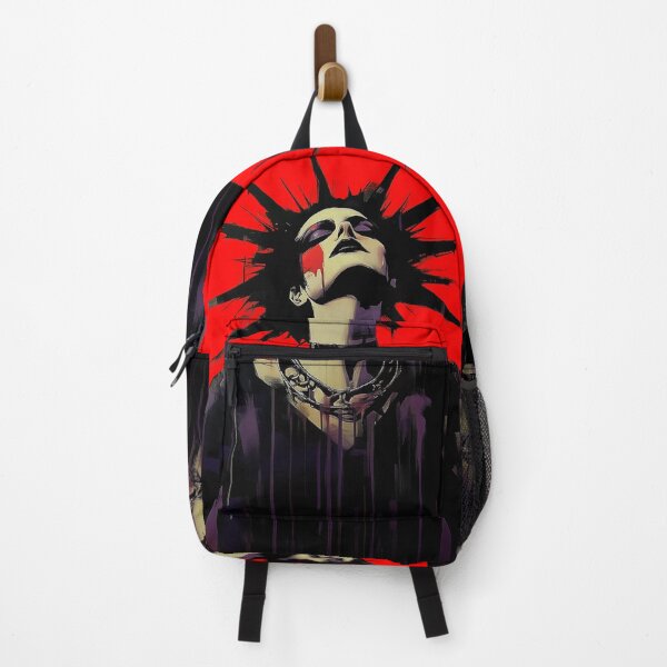 Item preview, Punk Rocker grunge design. Spiky hair. designed and sold by Shoot-The-Moon.