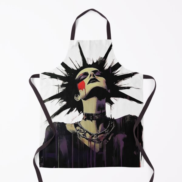 Item preview, Punk Rocker grunge design. Spiky hair. designed and sold by Shoot-The-Moon.