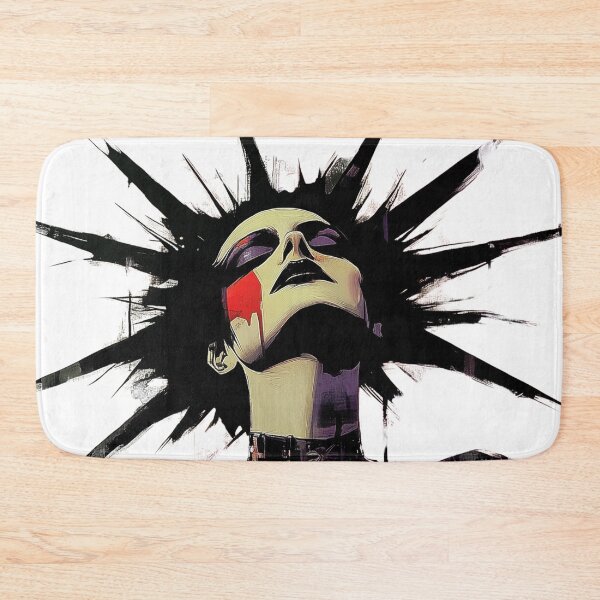 Item preview, Punk Rocker grunge design. Spiky hair. designed and sold by Shoot-The-Moon.