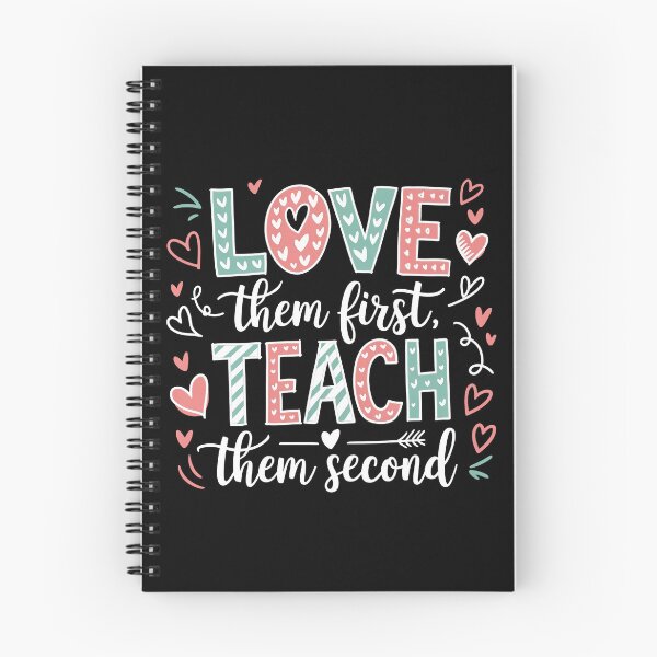 Item preview, Love Them First Teach Them Second Teacher Valentines designed and sold by AniArtPL.