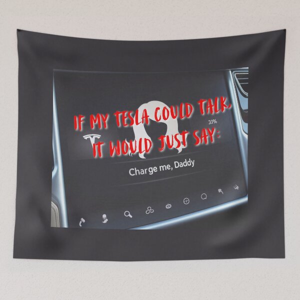 Item preview, Tesla Meme - Charge Me, Daddy! designed and sold by nature. electrified..