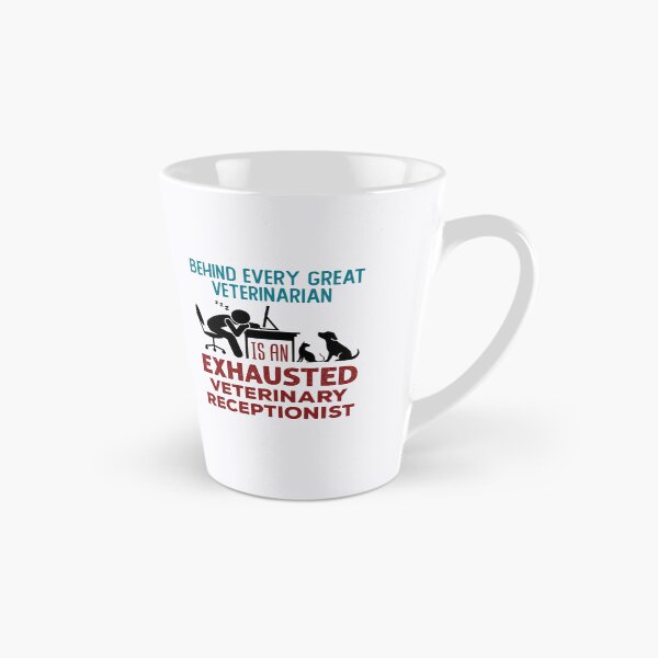 Item preview, Funny Veterinary Receptionist Front Office Exhausted designed and sold by jaygo.