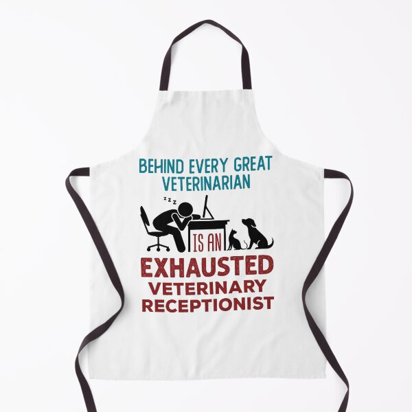 Item preview, Funny Veterinary Receptionist Front Office Exhausted designed and sold by jaygo.