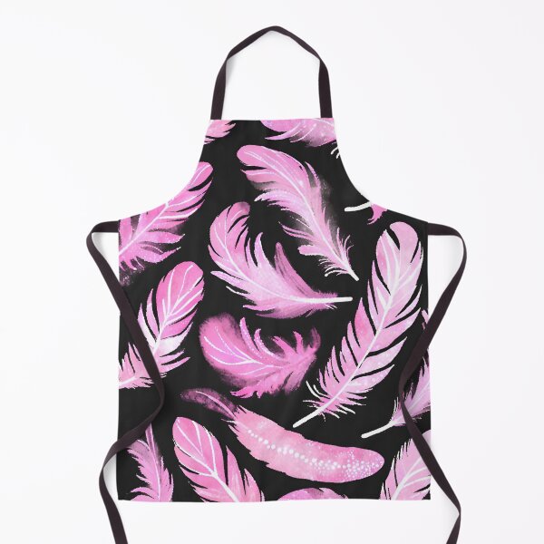 Item preview, Pink feathers on dark background designed and sold by Gioia-JJ.