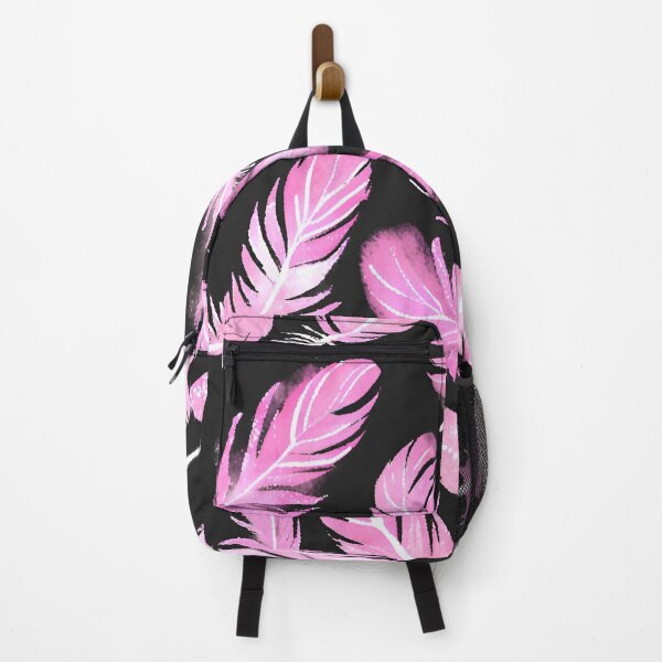 Item preview, Pink feathers on dark background designed and sold by Gioia-JJ.
