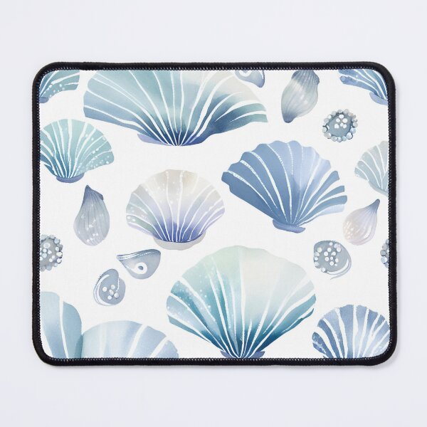 Item preview, Light blue seashells designed and sold by Gioia-JJ.