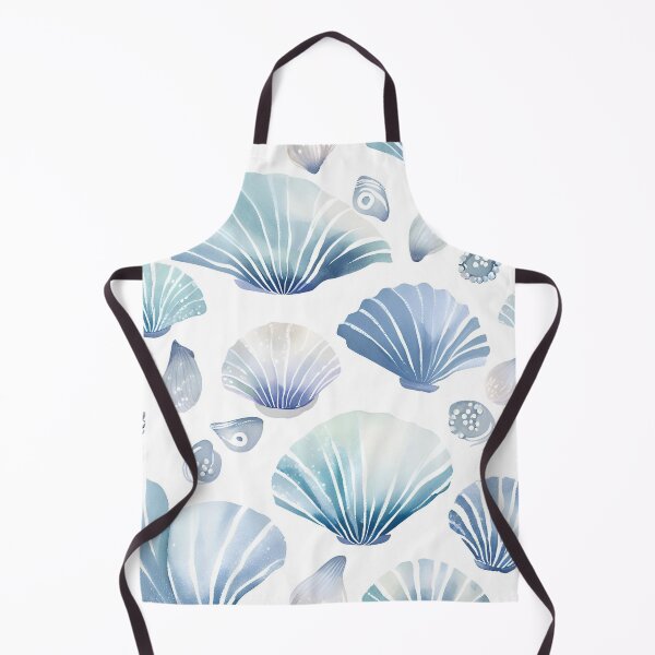 Item preview, Light blue seashells designed and sold by Gioia-JJ.
