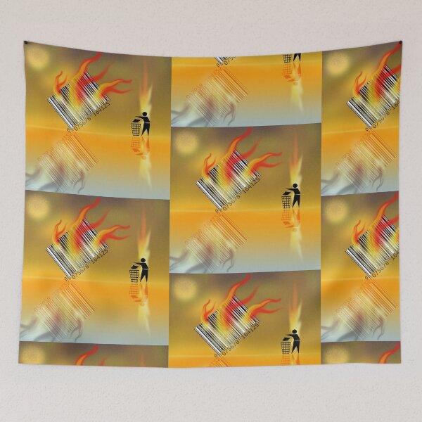 Item preview, Fire Barcode  designed and sold by Grant Wilson.