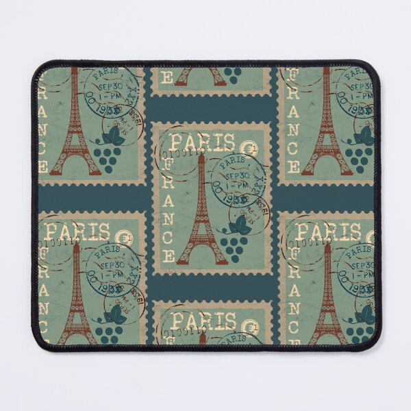 Item preview, Sello postal retro de París, Francia designed and sold by Primroaddesigns.