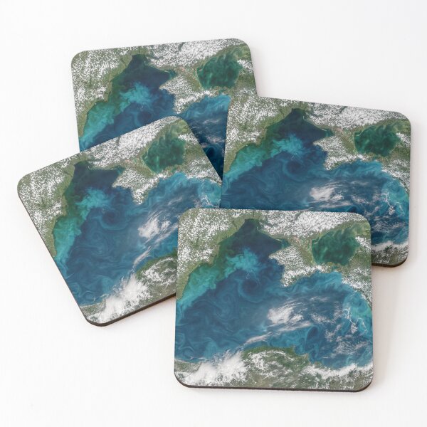 Item preview, Black Sea’s Turquoise Swirls – Satellite Phytoplankton Bloom designed and sold by Steven's Space.