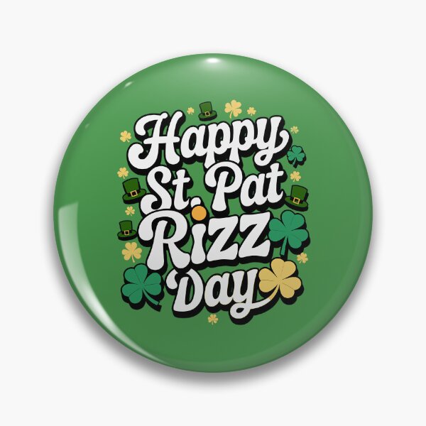 Item preview, Happy St Pat Rizz Day designed and sold by GRABAPSHOP.